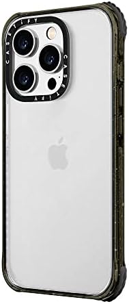 Casetify להתאמה אישית Ultra השפעה iPhone 14 Pro Case [טיפת ציון צבאי 5x נבדק / 11.5ft הגנה על ירידה] - שחור מבריק